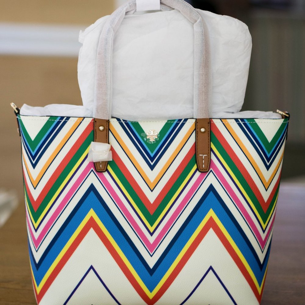 NWT Tory Burch Kerrington Small Square Tote